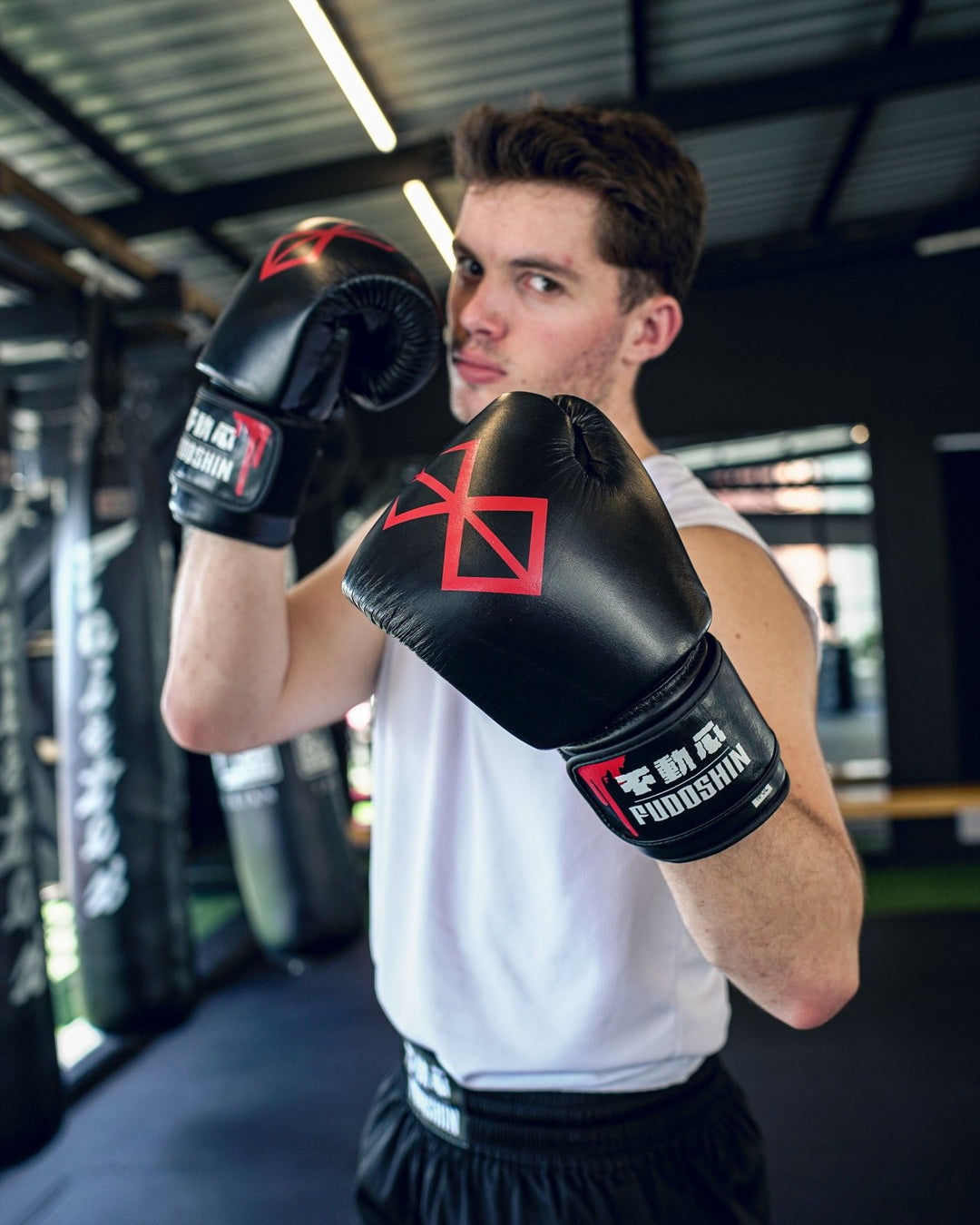 Brand of Sacrifice Leather Boxing Gloves (Pre - Order) - Fudoshin