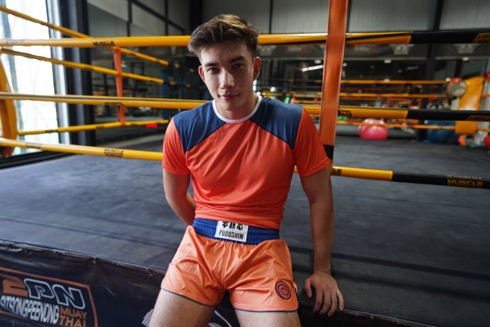 'Dattebayo V2' Muay Thai Shorts - Fudoshin
