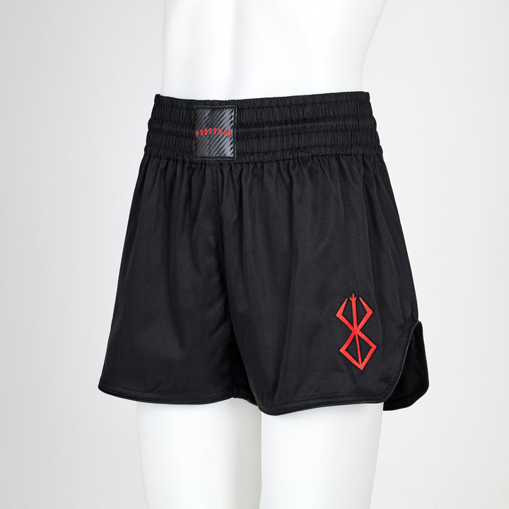 'Brand of Sacrifice' Muay Thai Shorts [Black Edition]