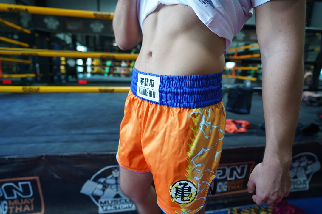 'Saiyan' Muay Thai Shorts - Fudoshin