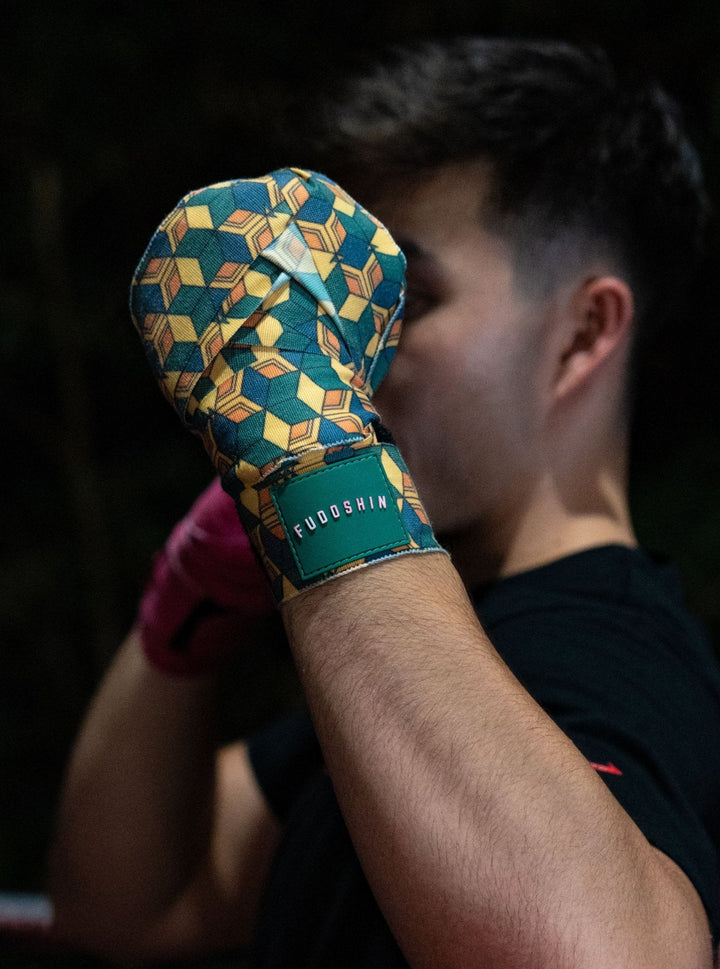 'Slaying Demons' Hand Wraps - Fudoshin