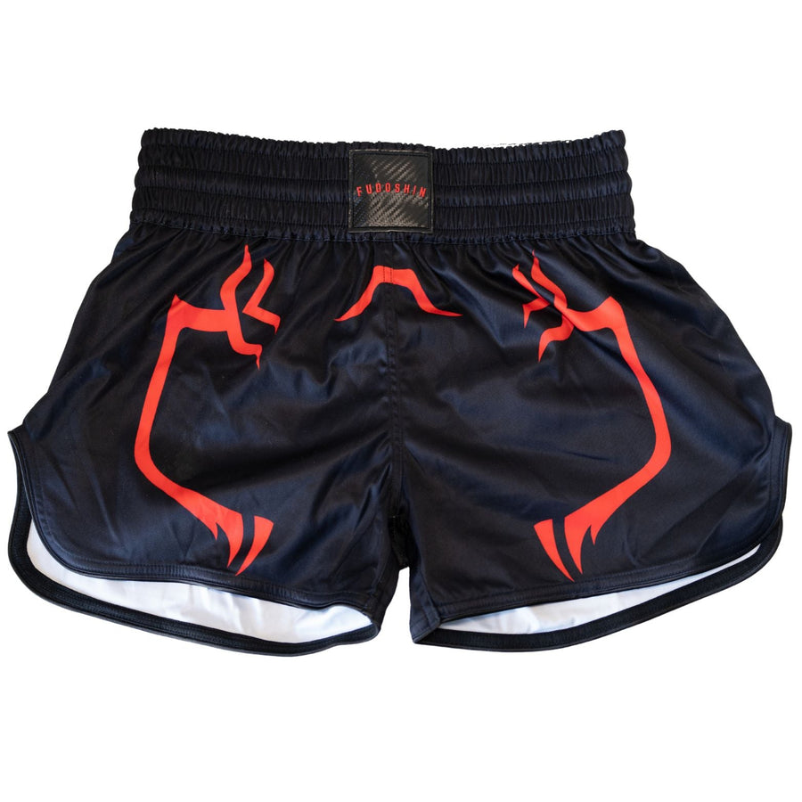 Fox Space Print Pattern Muay Thai Boxing Shorts main image 0
